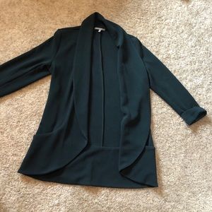 Dark green lemon tart blazer